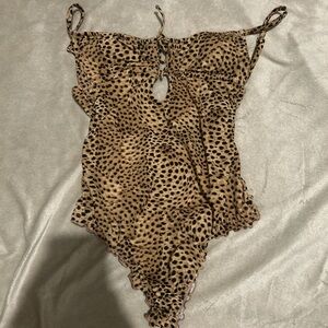Cheetah Print bathing suit